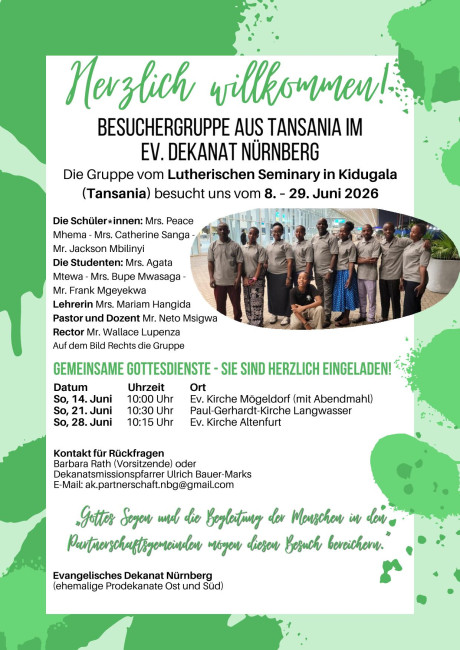 Kidugala Gottesdienste