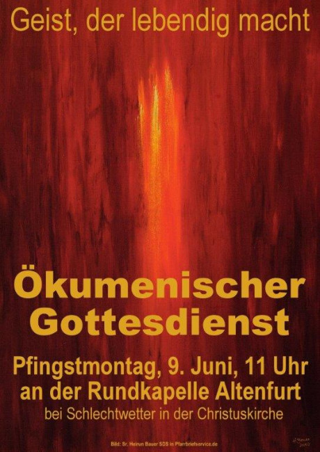 ökumen. Pfingstgottesdienst